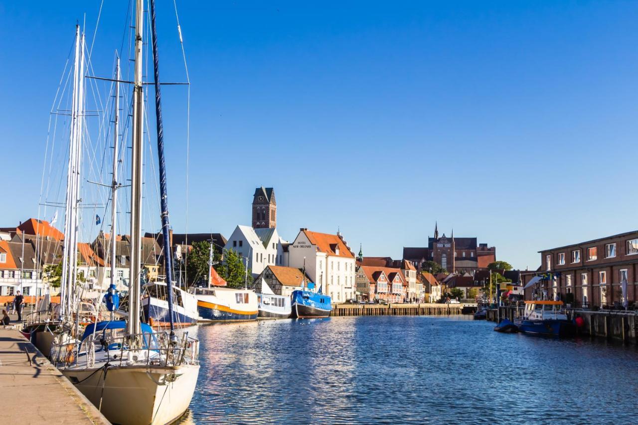 Cblue "Turmresidenz", Zentral, Familienfreundlich, Schatzsuche Wismar Bagian luar foto