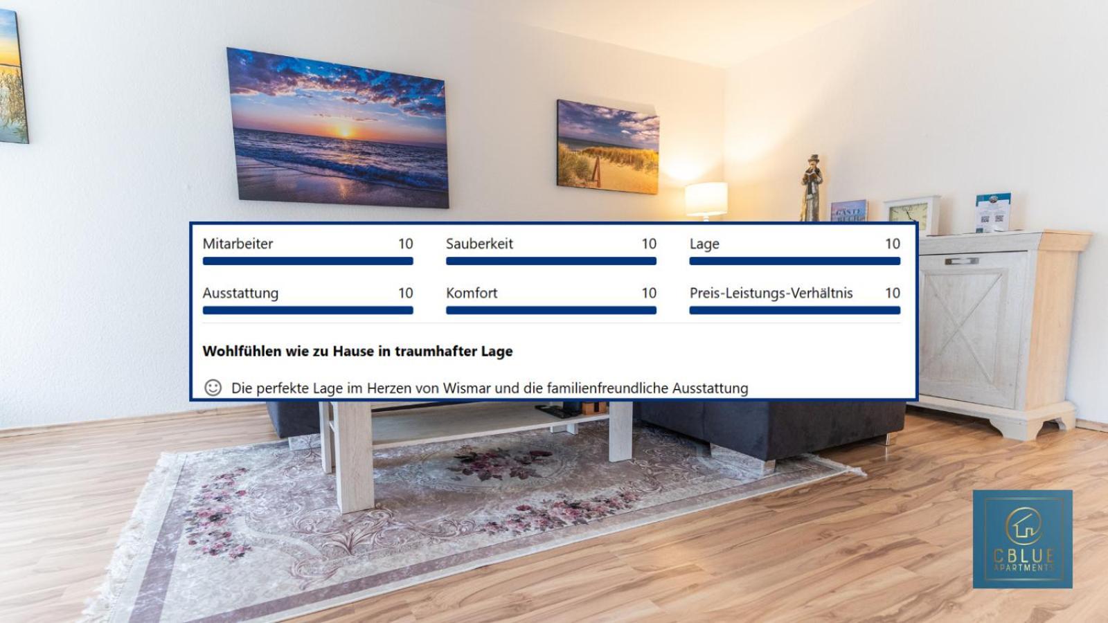 Cblue "Turmresidenz", Zentral, Familienfreundlich, Schatzsuche Wismar Bagian luar foto
